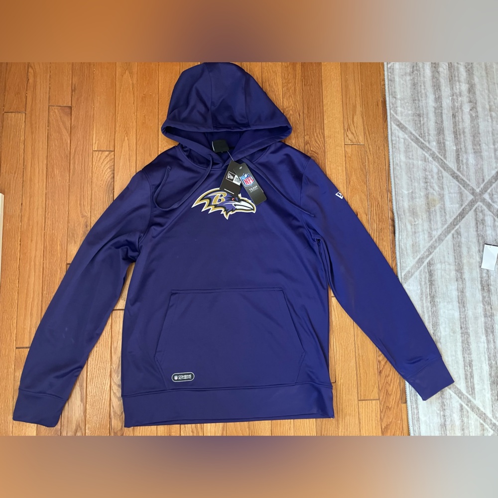 NFL Ravens hoodie *read description* size Large - new with tags